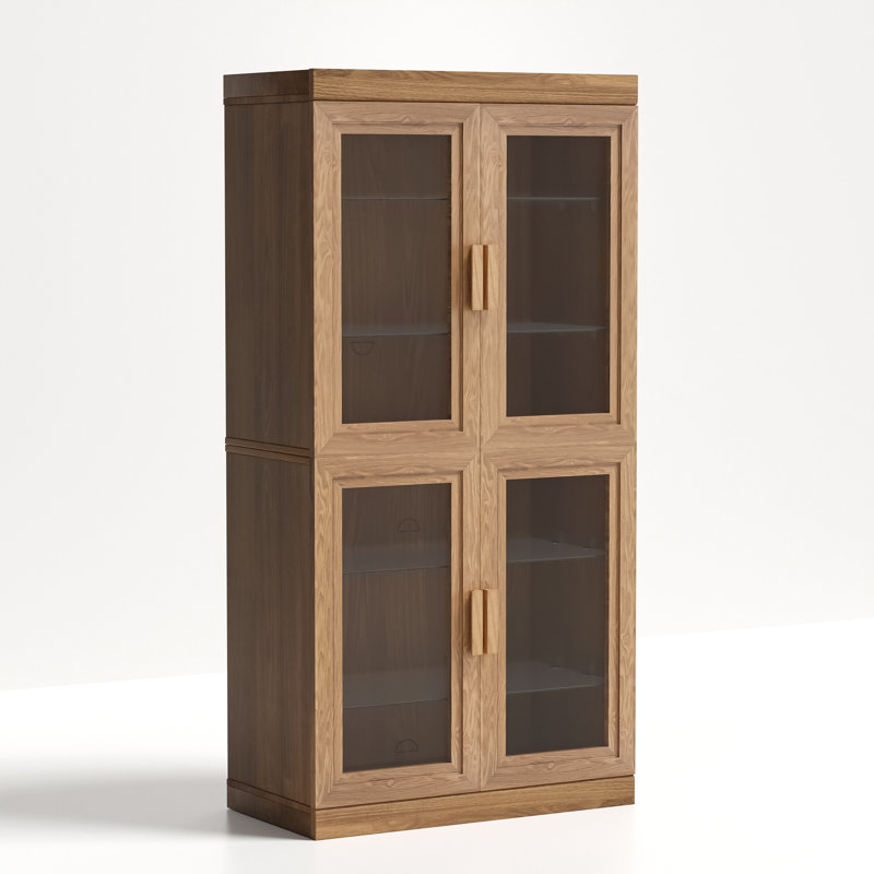 Armoire Jerrianna (ensemble de 2), Naturel