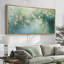 «Spring Garden Pink Roses», art mural floral vert vif, impression numérique sur toile giclée sur toile-111652923-111652925