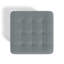 Germain Square Solid Colour Footstool Ottoman-40240732