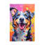 «Animals Happy Dog 12» sur toile par Ray Heere-390079863