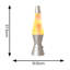 Razzo LED with Silver Base Retro Desk Table Light Lava Lamp-1292298632