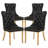 Dining Chairs, Upholstered High-end Tufted Dining Room Chair with Nailhead Back Ring-178148665-178148646-188948057