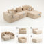 Canapé compressé: Canapé Magic-Cube-YKX-33001-Beige-60753860