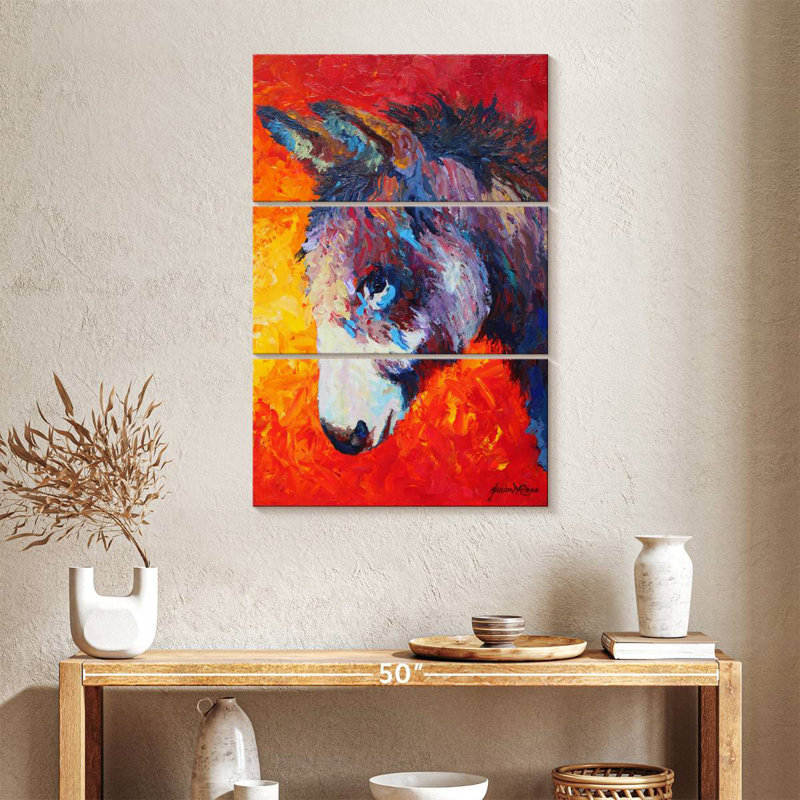 Brampt Donkey II, 38" H x 24" W