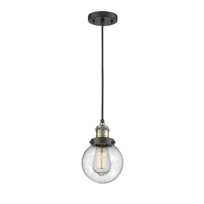 Luminaire suspendu sphère 1 lumière Zarmayr