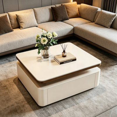 Table basse moderne avec rangement
