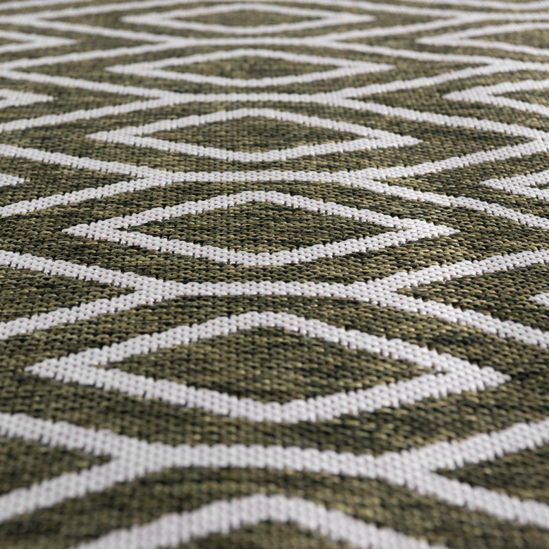 Geometric Area Rug, Rectangle 274 x 366cm