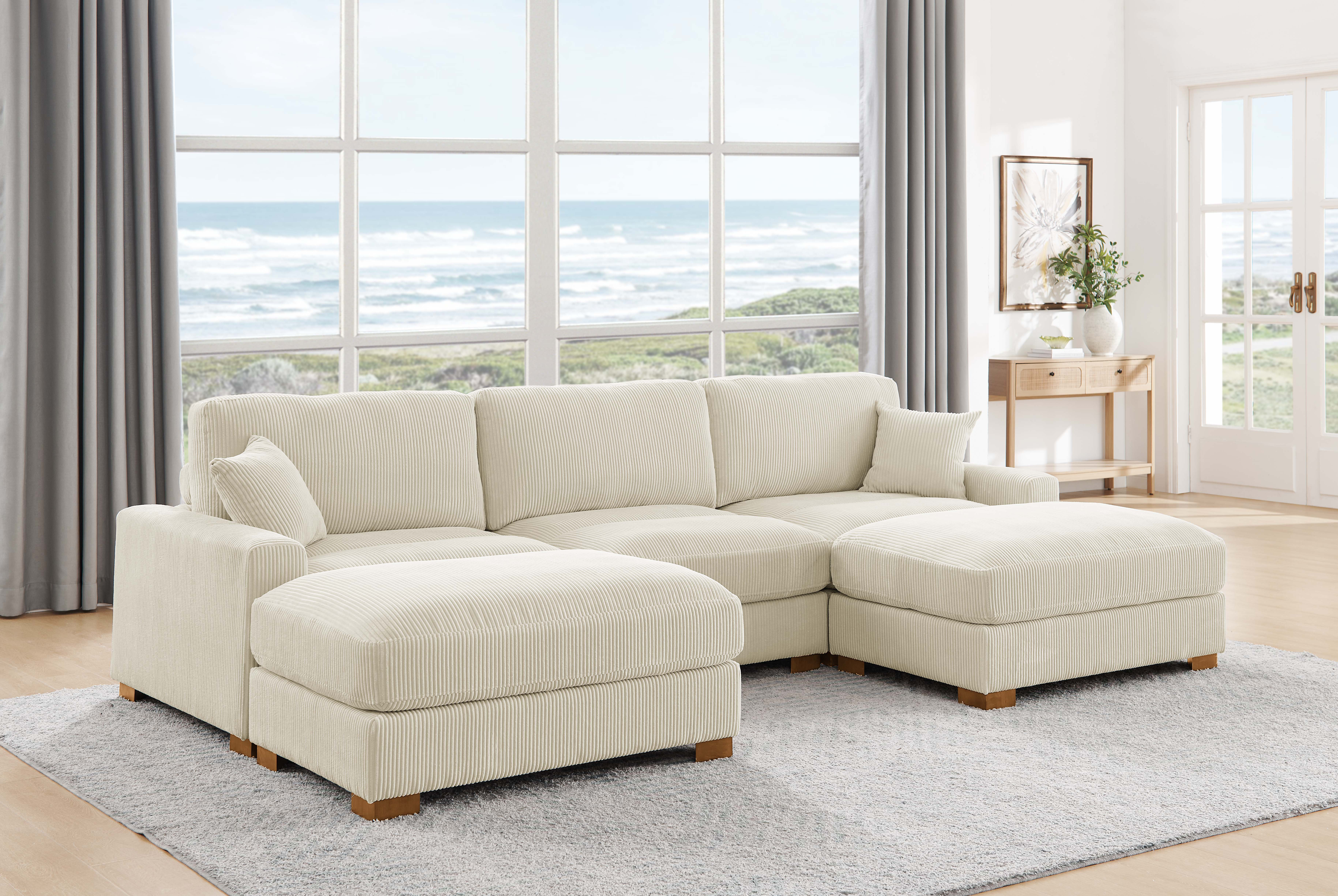 Ebern Designs 6-Pieces Modular Sofa Bed | Wayfair