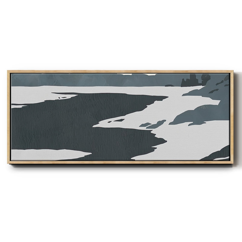 Cutter Island IV - toile encadrée, H 20 po x l 50 po