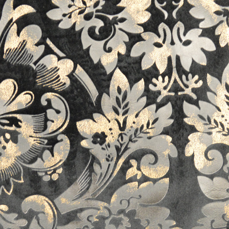 Tissu orné, Noir