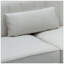 Canapé 3 places pour le salon, canapé rembourré en mousse haute résilience, siège à ressorts ensachés, coussins décoratifs et pieds en métal robustes
