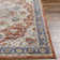 Tapis Truva rouge foncé