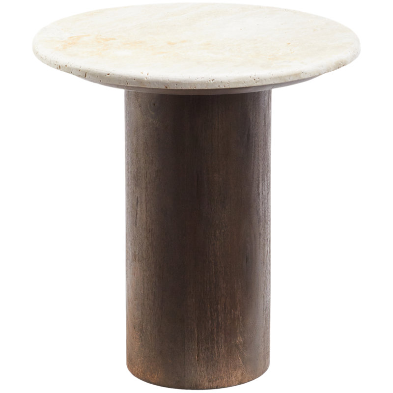 Donata 19'' Tall Drum End Table
