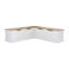 Banc de coin rembourré avec rangement caché Selby-88429624-88429626