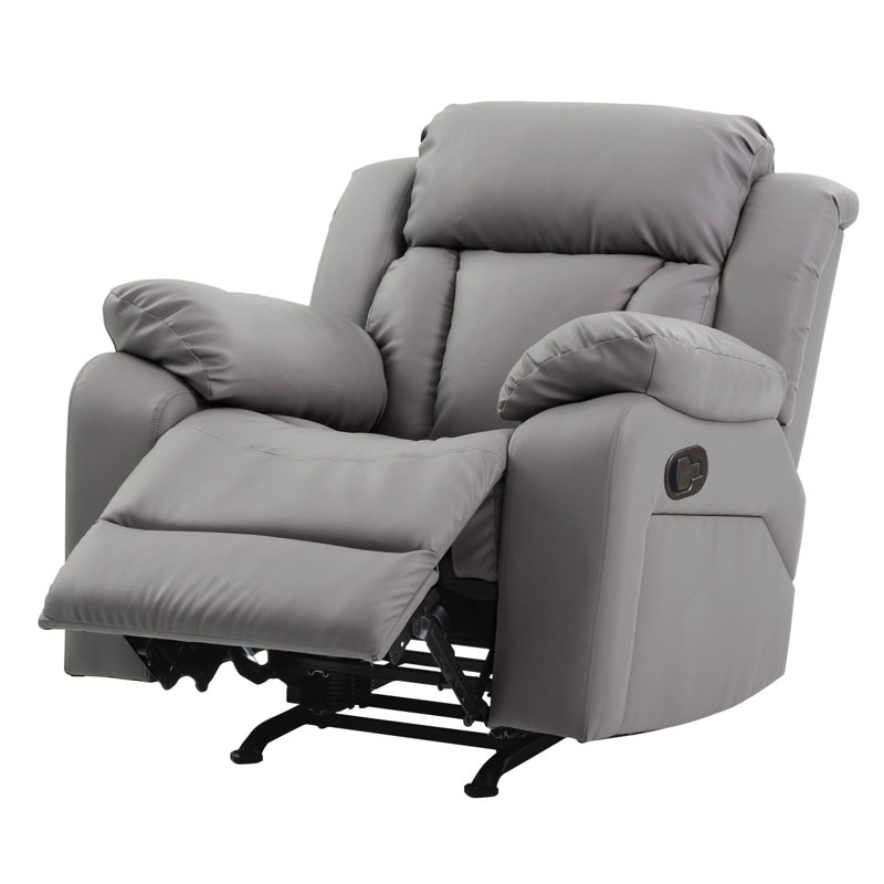Fauteuil inclinable à bascule élégant pour les espaces confortables, Gris
