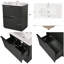 Meuble-lavabo 30 po avec lavabo en céramique et tiroirs pleine extension-1426792646