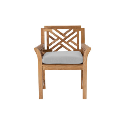 Monterey Fabric Mission Back Arm Chair