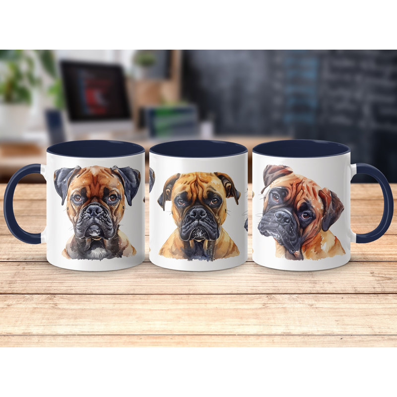 Mug, 3, Navy
