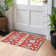 Premium Machine Washable Prisco Red Rug