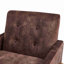 Fauteuil d'appoint à dossier capitonné Matson