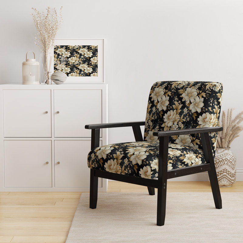 Fauteuil d'appoint rembourré Victorian