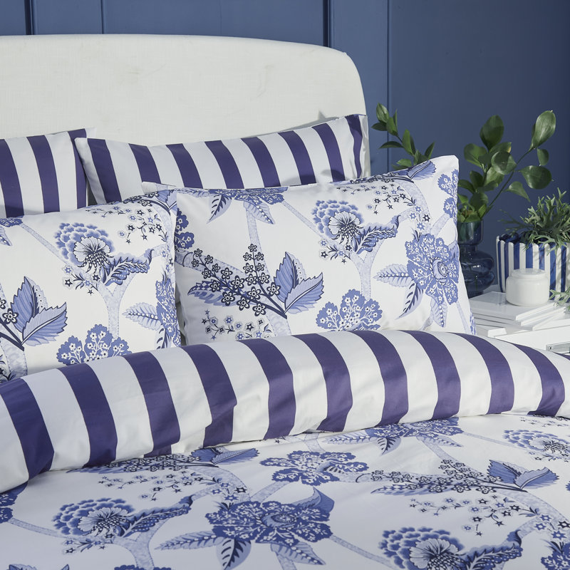 Doodles and Daydreams Royal Blue Bedset, King