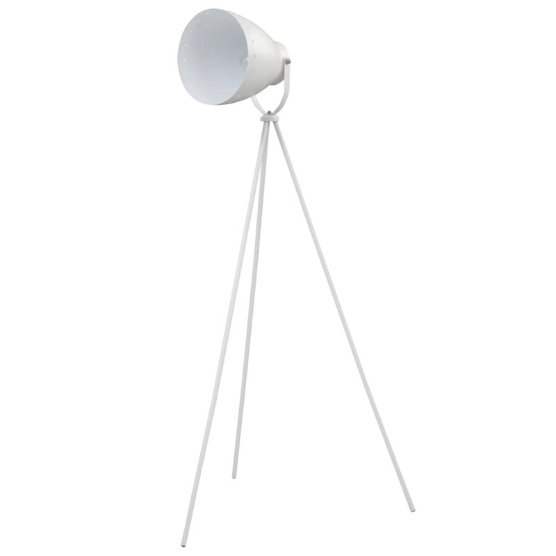 146Cm White Tripod Floor Lamp