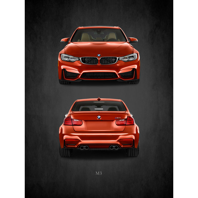 " BMW M3 ", 16" H x 12" W  