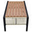 Ensemble de canapé d'extérieur en fer multi-personnes avec table, décoration en rotin, imperméable, antirouille, adapté au jardin, à la pelouse-602027238