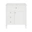 Meuble-lavabo élégant avec rangement spacieux et design fonctionnel, un choix élégant et pratique pour votre salle de bain.