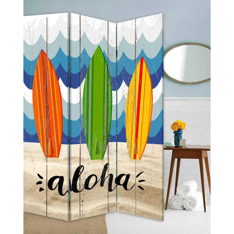 Lily 48 " W x 72 " H 3 - Panel Folding