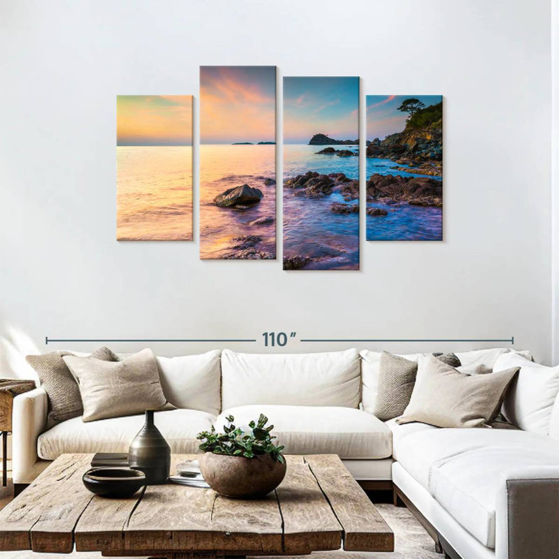 Gillard Tekirova Village, paysage marin, H 48 po x l 75 po