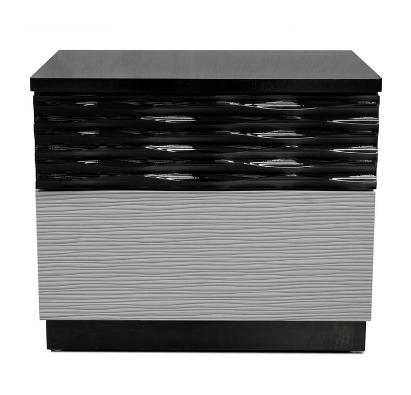 Table de chevet noire Kahlil 