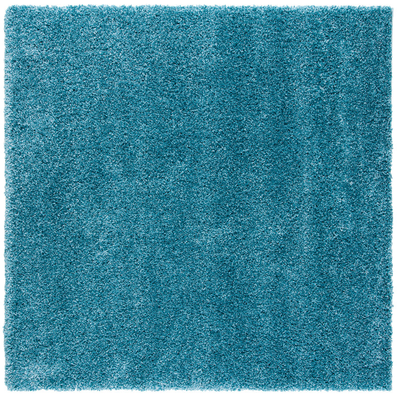 Shag Performance Solid Color Rug, Square 9'