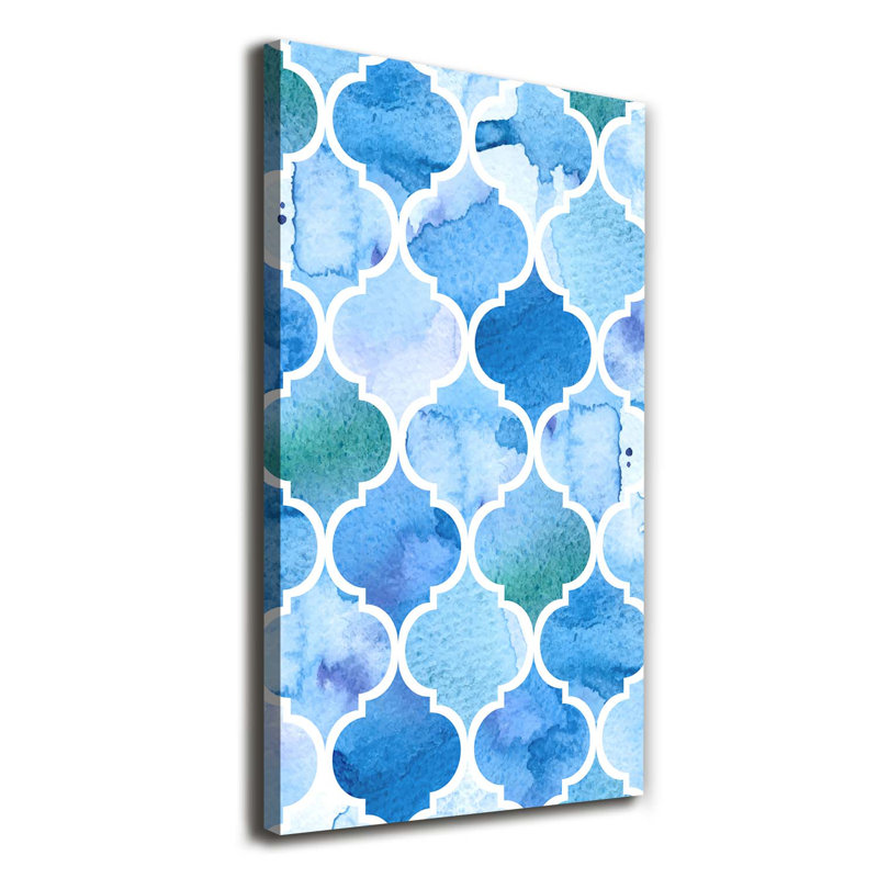 Moroccan Background - Wrapped Canvas Print