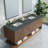 Marcello 72'' Double Bathroom Vanity with Quartz Top-89025395-101290115