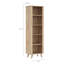 Vankka 201.5cm H Standard Bookcase-110967256