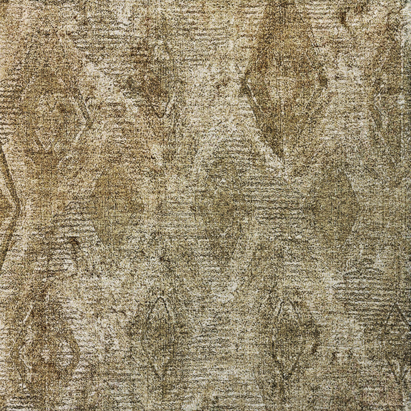 Tapis à poil long de qualité supérieure lavable à la machine ADS622, Mocha, 5' x 7'6"