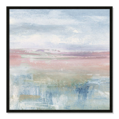 Back Shandelee II by - Floater Frame Print on Canvas