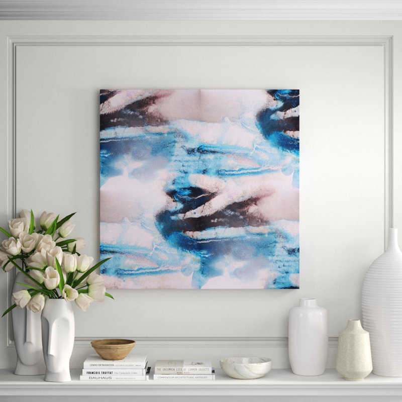 Tropical Vice Print, 36" H x 36" W x 2.5" D, Aluminum