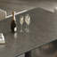 Table et chaise de salle à manger noir clair de luxe clair-102436893