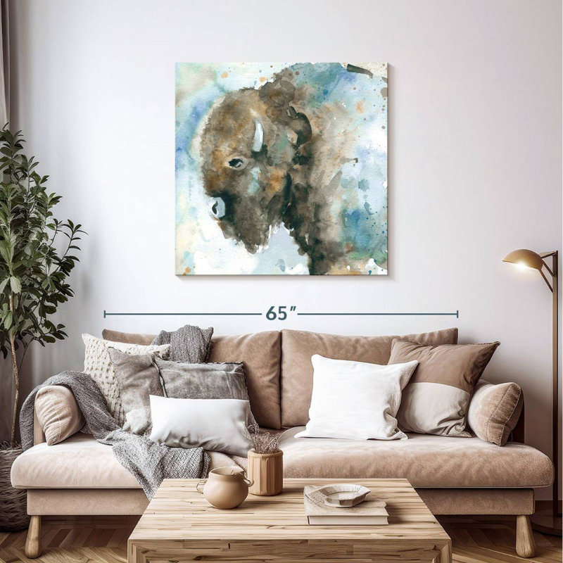 Brampt Buffalo On Blue