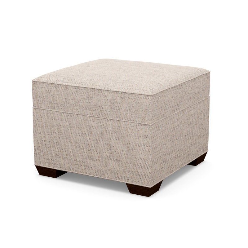 Square Ottoman, 3906-74, Walnut