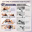 Memory Foam Pillow, Ergonomic， For Back & Side Sleeping-256297659