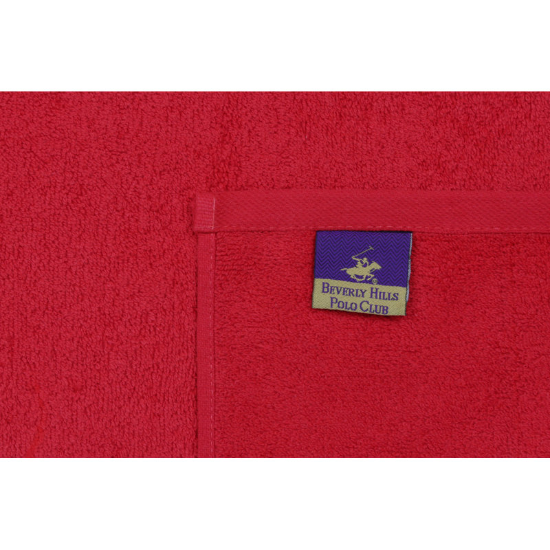 Ensemble de 2 essuie-mains 2 pièces 100% coton, Rouge