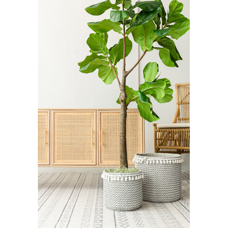 Bea Pot Planter, 13" H x 14" W x 14" D