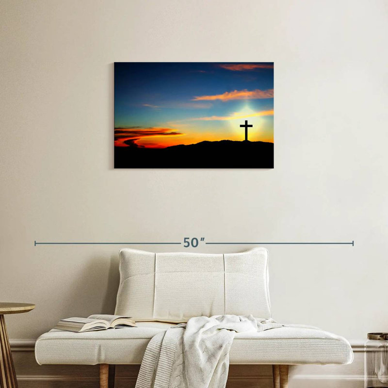 Adella Cross Silhouette, 20" H x 30" W