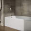 Windward 72" x 42" Alcove Soaking Acrylic Bathtub-1295610532-1222541145
