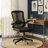 Norberta Home Ergonomic Office Chair With Lumbar Support, Swivel High Back Computer Chair, Breathable Mesh Desk Chair, PU Silent Wheels, Flip-Up Arms350LBS Capacity-129836079-129836078