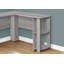 L-Shaped Corner Computer Desk With Storage Shelves-980058935